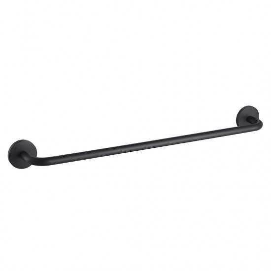 Accessory 24" Single Towel Bar - Matte Black