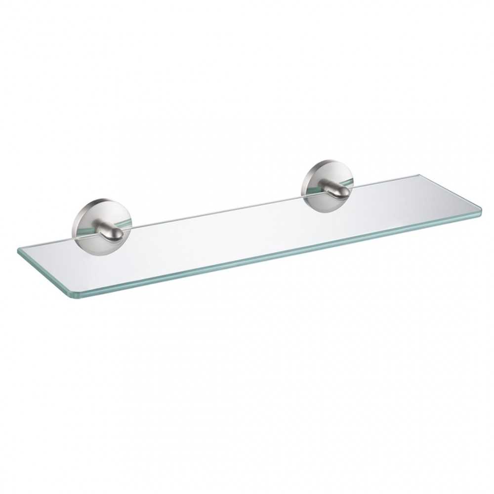 Accessory Glass Shelf - Brush Nickel