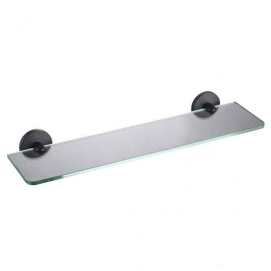 Accessory Glass Shelf - Matte Black