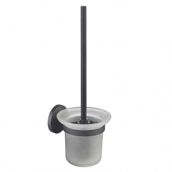 Accessory Toilet Brush Holder - Matte Black