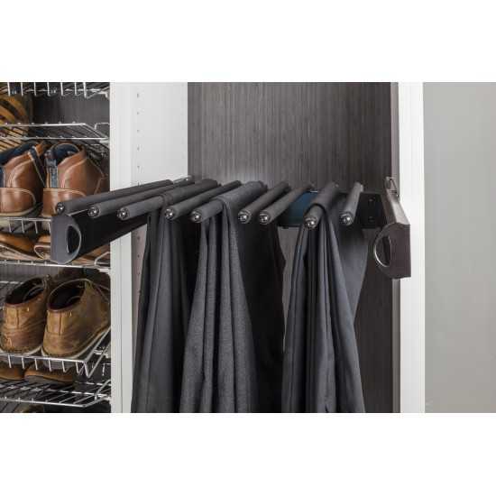 Dark Bronze 18'' Pant Rack for 14" Deep Closet System