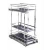 STORAGE WITH STYLE ® 8" Wire Base Pullout Polished Chrome Finish