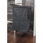 Dark Bronze 14" Pullout Hamper