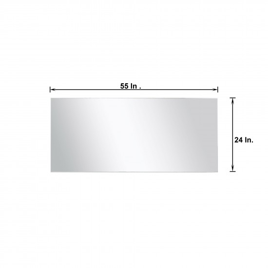 Lancy 60" Rustic Acacia Double Vanity, White Quartz Top, Square Sinks, Balzani Gun Metal Faucet Set, and 55" Mirror