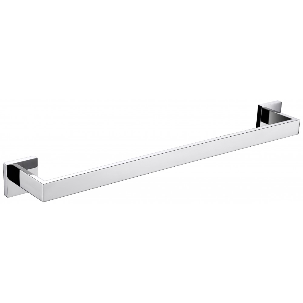 Bagno Lucido Stainless Steel 24" Towel Bar - Chrome Bagno Lucido Stainless Steel 24" Towel Bar - Chrome