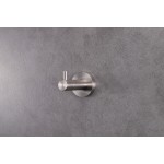 Bagno Nera Stainless Steel Robe Hook - Satin Nickel