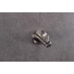 Bagno Nera Stainless Steel Robe Hook - Satin Nickel