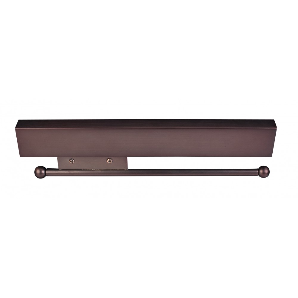 Brushed Oil Rubbed Bronze 12" Sliding Valet Rod