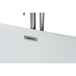 Lure 67" Free Standing Acrylic Bathtub w/ Chrome Drain