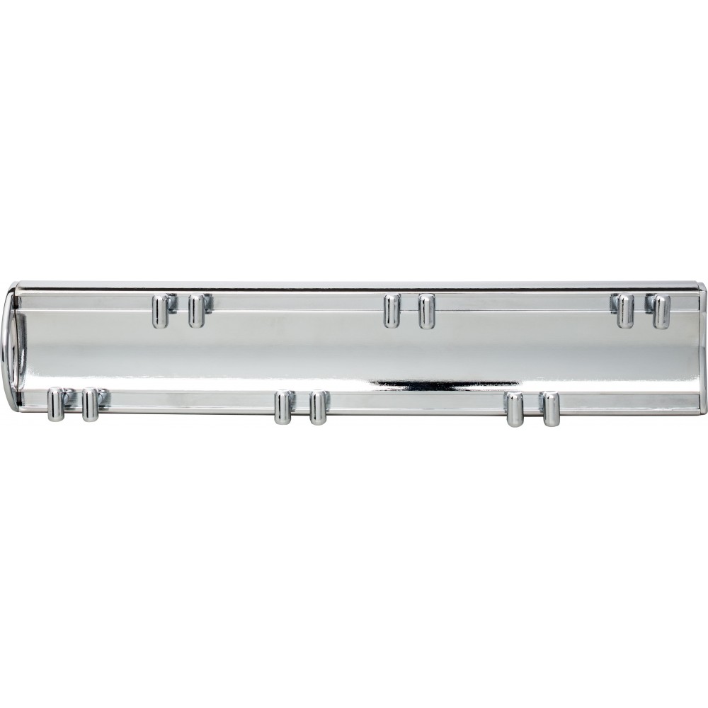 Polished Chrome 14" Belt Rack