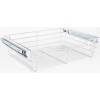 Chrome Closet Pullout Basket 16"D x 23"W x 6"H