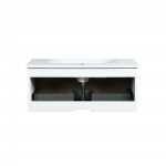 Scopi 36" Rustic Acacia Bathroom Vanity and Acrylic Composite Top with Integrated Sink