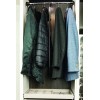 Chrome and Black 33" - 48" Expanding Wardrobe Lift