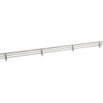 Satin Nickel 29" Shoe Fence for Shelving
