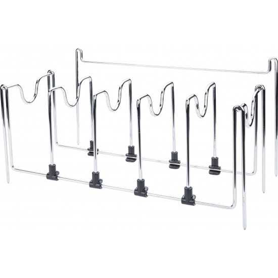 Accessory Pot Organizer for Peg Board System, Holds Up to 5 Pots or/and Pans
