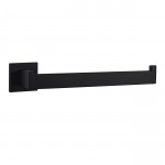 Bagno Lucido Stainless Steel Towel Holder - Matte Black