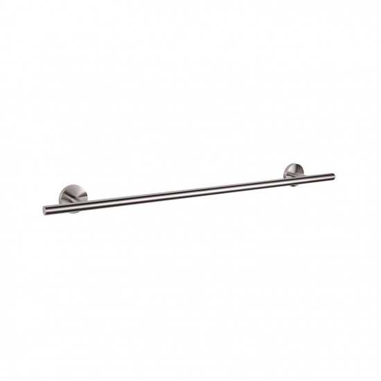 Bagno Nera Stainless Steel 30" Towel Bar - Satin Nickel