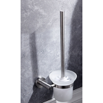 Bagno Nera Stainless Steel Toilet Brush - Satin Nickel