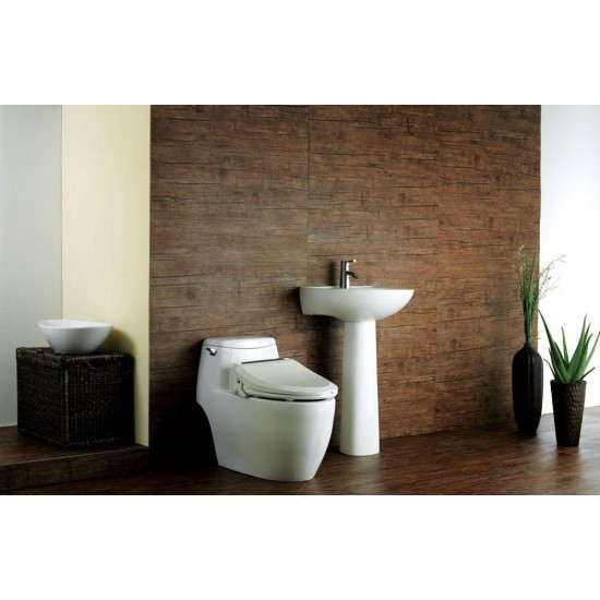 Bio Bidet Ultimate BB-600 Advanced Bidet Seat- Round White