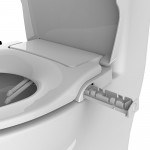 Bio Bidet Slim Zero Bidet w/ Elongated Seat