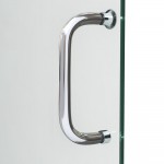 DreamLine Infinity-Z 32x60x74 3/4 Clear Sliding Shower Door in Oil Rubbed Bronze, Left Drain Black Base