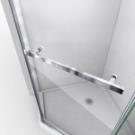 DreamLine Prism 36 in.x74 3/4 in. Frameless Neo-Angle Pivot Shower Enclosure in Oil Rubbed Bronze with White Base Kit