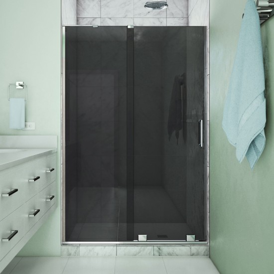 DreamLine Mirage-X 44-48x72 Frameless Sliding Shower Door in Chrome, SHDR1948723GL01