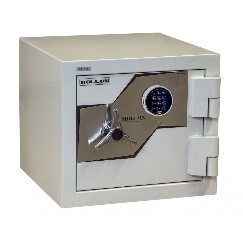 Hollon Gray-White Fire and Burglary Safe, FB-450E