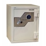 Hollon Gray-White Fire and Burglary Safe, FB-685E