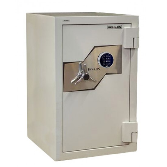 Hollon Gray-White Fire and Burglary Safe, FB-845E