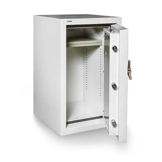 Hollon Gray-White Fire and Burglary Safe, FB-845E