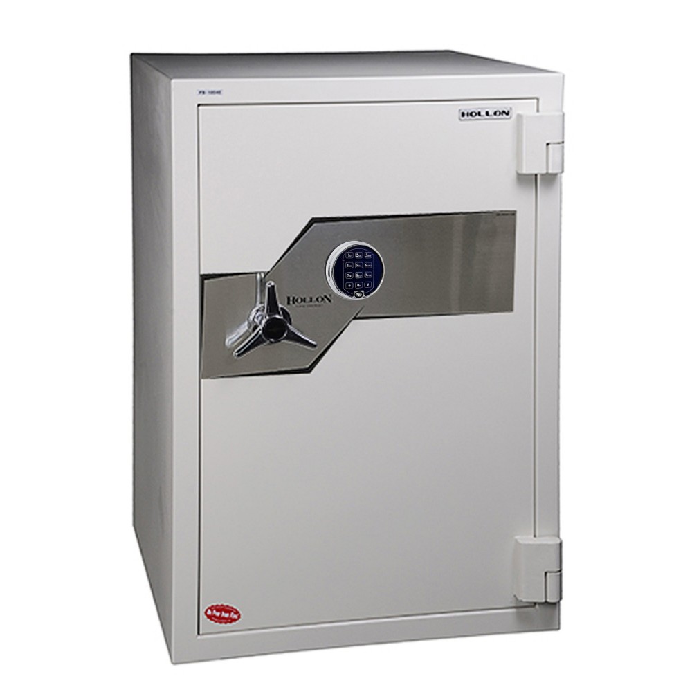 Hollon Gray-White Fire and Burglary Safe, FB-1054E