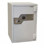 Hollon Gray-White Fire and Burglary Safe, FB-1054C