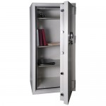 Hollon Gray-White Fire and Burglary Safe, FB-1505C