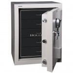 Hollon Gray-White Jewely Safe, 685E-JD