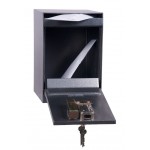 Hollon Gray Drop Slot Safe, HDS-03K