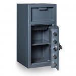 Hollon Gray Depository Safe, FD-2714C