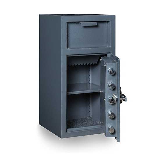 Hollon Gray Depository Safe, FD-2714C