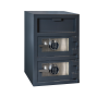 Hollon Gray Double Door Depository Safe, FDD-3020EE