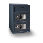 Hollon Gray Double Door Depository Safe, FDD-3020CC