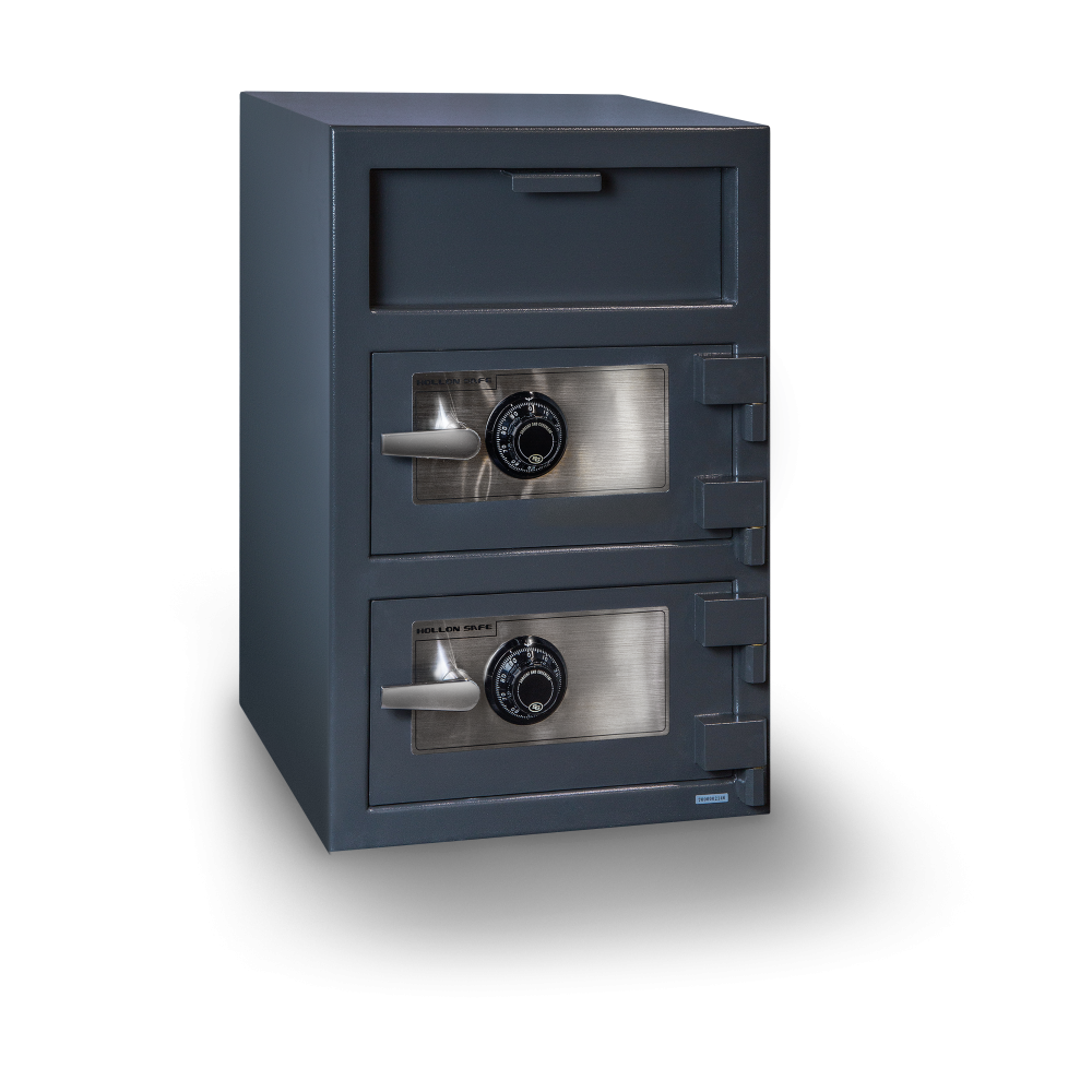 Hollon Gray Double Door Depository Safe, FDD-3020CC