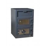 Hollon Gray Double Door Depository Safe, FDD-3020EK