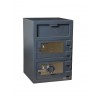 Hollon Gray Double Door Depository Safe, FDD-3020EK
