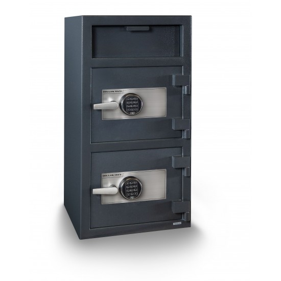 Hollon Gray Double Door Depository Safe, FDD-4020EE