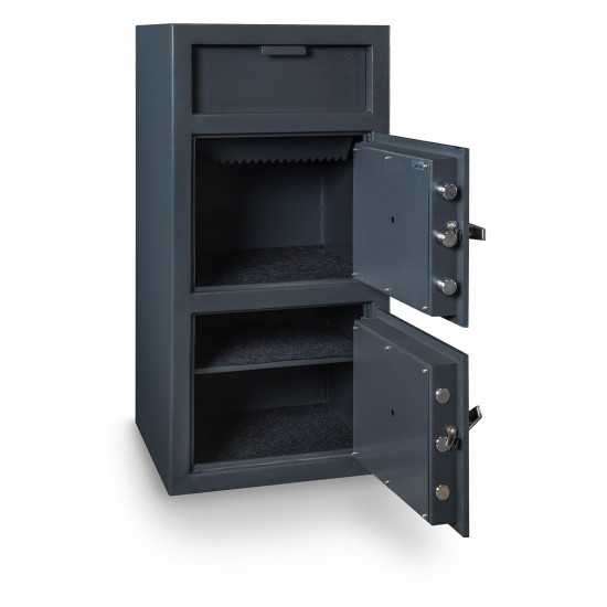 Hollon Gray Double Door Depository Safe, FDD-4020EE