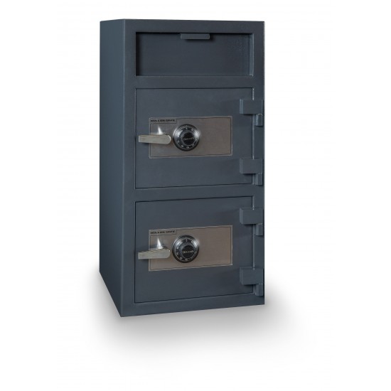 Hollon Gray Double Door Depository Safe, FDD-4020CC