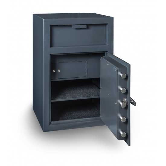 Hollon Gray Depository Safe with inner locking department, FD-3020EILK