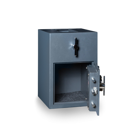 Hollon Gray Rotary Hopper Depository Safe, RH-2014K