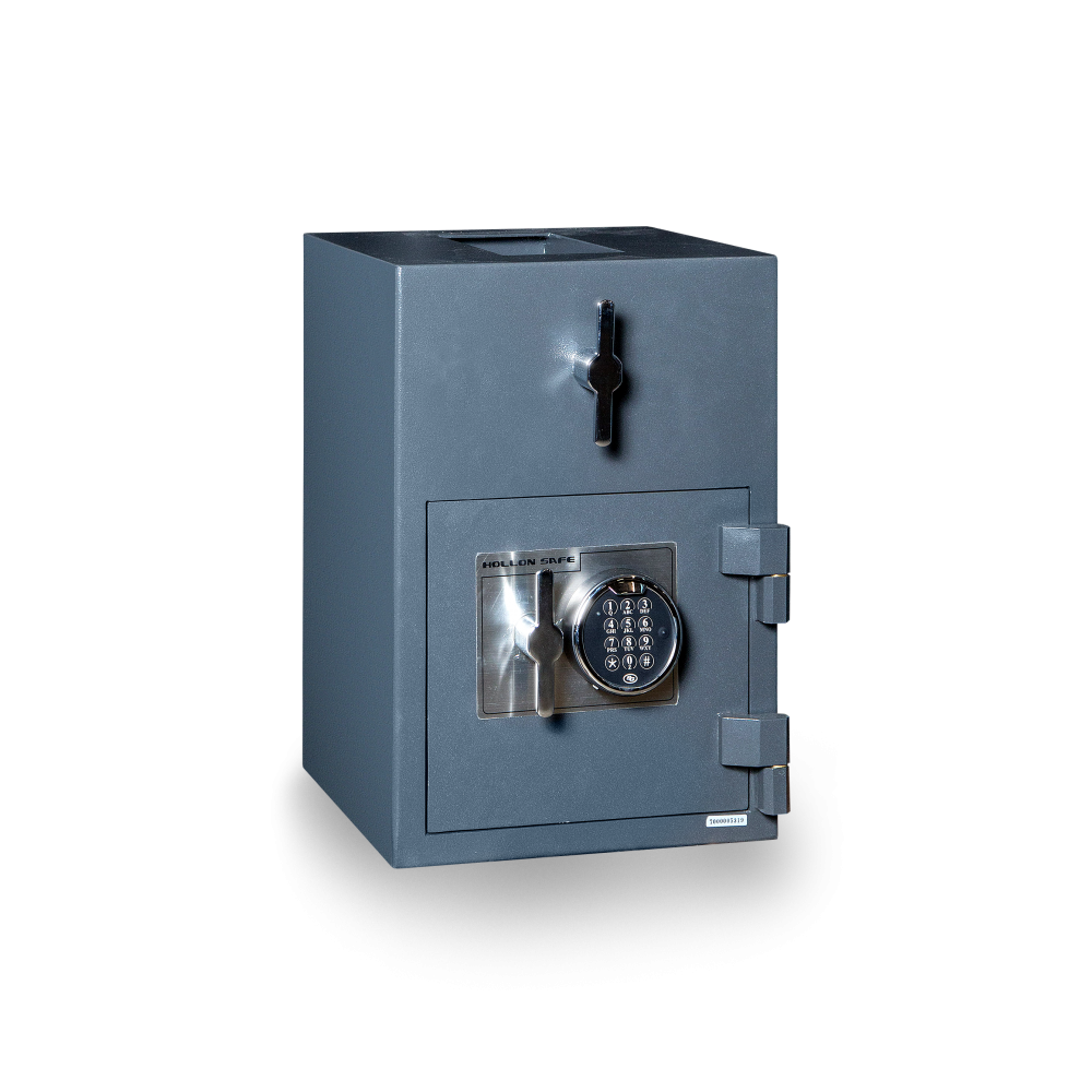 Hollon Gray Rotary Hopper Depository Safe, RH-2014E