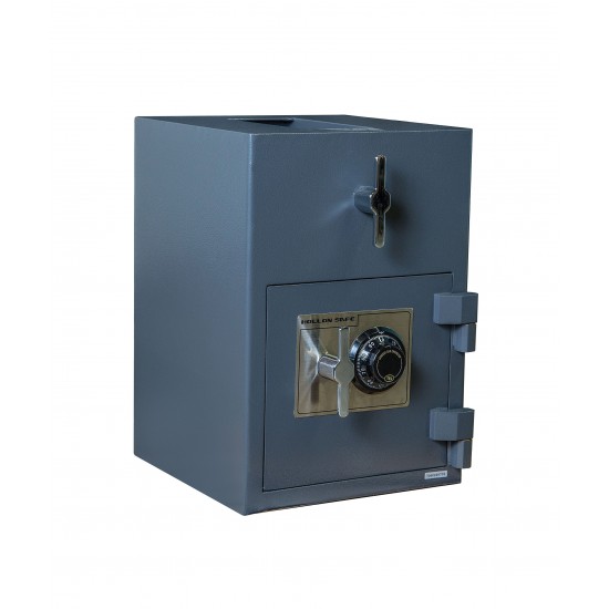 Hollon Gray Rotary Hopper Depository Safe, RH-2014C